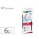 ROTULADOR TOMBOW ACUARELABLE DOBLE PUNTA FINA/PINCEL COLORES PASTEL CAJA DE 6 UNIDADES COLORES SURTIDOS