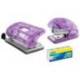 GRAPADORA RAPID MINI F4 COLOUR BREEZE USA GRAPAS 24/6 Y 26/6 COLOR LAVANDA EN BLISTER