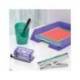 GRAPADORA RAPID MINI F4 COLOUR BREEZE USA GRAPAS 24/6 Y 26/6 COLOR LAVANDA EN BLISTER