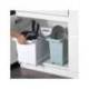 CARRITO MULTIUSOS PLASTICFORTE N 2 TRANSPARENTE CON ASA 240X455X275 MM
