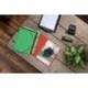 CARPETA LEITZ RECYCLE GOMAS DIN A4 CARTON RECICLABLE 100% VERDE