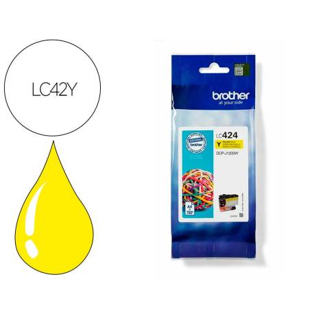 INK-JET BROTHER LC424Y AMARILLO