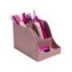ORGANIZADOR DE SOBREMESA EXACOMPTA SKANDI COLOR ROSA VIEJO 155X119X109 MM