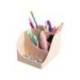ORGANIZADOR DE SOBREMESA EXACOMPTA SKANDI COLOR NUDE 155X119X109 MM