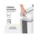 DESTRUCTORA DE DOCUMENTOS FELLOWES LX65 CAPACIDAD 10H SEGURIDAD P4 DESTRUYE GRAPAS CLIPS Y TARJETAS