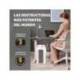 DESTRUCTORA DE DOCUMENTOS FELLOWES LX65 CAPACIDAD 10H SEGURIDAD P4 DESTRUYE GRAPAS CLIPS Y TARJETAS