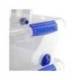 CONTENEDOR PLASTICO PLASTICFORTE N 5 TRANSPARENTE CON TAPA CAPACIDAD 57 L