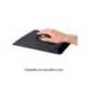 ALFOMBRILLA PARA RATON FELLOWES CANAL HEALTH-V NEGRA CON REPOSAMUÑECAS DE GEL 222X209,6X251 MM