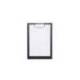PORTANOTAS MAUL DIN A5 CARTON PLASTIFICADO PVC CON PINZA COLOR NEGRO