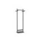 PERCHERO METALICO MAUL SALSA 8 COLGADORES COLOR NEGRO 520X1730X400 MM