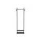 PERCHERO METALICO MAUL SALSA 8 COLGADORES COLOR NEGRO 520X1730X400 MM