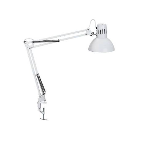 LAMPARA DE ESCRITORIO MAUL STUDY CON PINZA COLOR BLANCO 170X440X350 MM