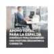 RESPALDO ERGONOMICO FELLOWES LUMBAR ACOLCHADO BREYTA COMFORT COLOR NEGRO 330X380X90 MM