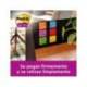 BLOC DE NOTAS ADHESIVAS QUITA Y PON POST IT SUPER STICKY CARNIVAL 100% PEFC 76X127 MM PACK DE 6 BLOCS COLORES