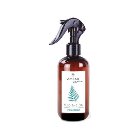 AMBIENTADOR AMBAR ZEN MEDITACION PALO SANTO BOTE PULVERIZADOR DE 225 ML