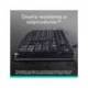 Set teclado + raton con cable Logitech color Negro