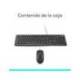Set teclado + raton con cable Logitech color Negro