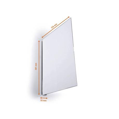 SEÑAL DE PASILLO MAGNETICA DURABLE DIN A4 VERTICAL PACK DE 10 UNIDADES