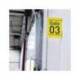 SEÑAL DE PASILLO MAGNETICA DURABLE DIN A4 VERTICAL PACK DE 10 UNIDADES