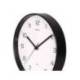 RELOJ MAUL DRIP DE PARED REDONDO 25 CM DIAMETRO CUARZO MARCO NEGRO