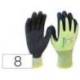 GUANTES DE NITRILO SAFETOP TORNOLUX-F ANTICORTE TDM NIVEL F CON REFUERZO TALLA 8