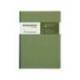CUADERNO COSIDO CLAIREFONTAINE AGE-BAG DIN A4 96 HOJAS LISO COLOR VERDE
