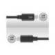 CABLE TNB USB-C A USB-C LONGITUD 2 M COLOR NEGRO