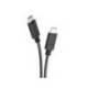 CABLE TNB USB-C A USB-C LONGITUD 1 M COLOR NEGRO