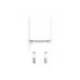 CARGADOR DE PARED TNB GAN 30 W USB-C + USB A COLOR BLANCO