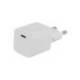 CARGADOR DE PARED TNB GAN 30 W USB-C + USB A COLOR BLANCO