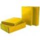 Carpeta de proyectos Liderpapel de carton con gomas amarillo 9 cm