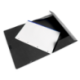 Carpetas de gomas carton forrado Paper Coat Liderpapel Folio negro