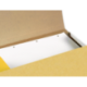 Carpetas de gomas en carton prespan Liderpapel Folio amarillo 880 g/m2