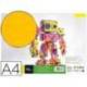 Goma eva liderpapel color amarillo paquete de 10 hojas