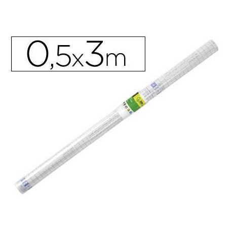 Rollo plastico forralibros Liderpapel longitud de 3 m