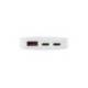 CARGADOR DE PARED TNB GAN 65 W 2XUSB-C+ USB-A PLEGABLE COLOR BLANCO