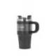 TAZA TERMICA ASA ANTARTIK PULSE ISOTERMICA TAPA HERMETICA ACERO INOXIDABLE PAJITA LIBRE BPA NEGRO 570 ML