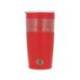 VASO TERMICO ANTARTIK MONO TAPA HERMETICA ACERO INOXIDABLE LIBRE DE BPA ROJO 520 ML