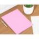 Subcarpeta de cartulina Liderpapel Tamaño folio Rosa pastel 180g/m2