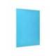 Subcarpeta de cartulina Liderpapel tamaño folio azul pastel 180g/m2