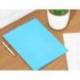 Subcarpeta de cartulina Liderpapel tamaño folio azul pastel 180g/m2