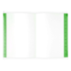 Carpeta colgante marca Liderpapel A4 Kraft Verde