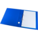 Carpeta anillas carton forrado Liderpapel Paper Coat Documenta lomo 60 mm azul