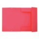 Carpetas de gomas carton simil prespan Liderpapel Folio rojo