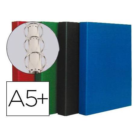 Carpeta Liderpapel 4 anillas cuarto