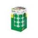 GOMETS LIDERPAPEL AUTOADHESIVO S CIRCULOS 20 MM VERDE ROLLO DE 2000 UNIDADES EN CAJA DE CARTON