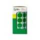 GOMETS LIDERPAPEL AUTOADHESIVO S CIRCULOS 20 MM VERDE ROLLO DE 2000 UNIDADES EN CAJA DE CARTON