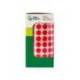 GOMETS LIDERPAPEL AUTOADHESIVO S CIRCULOS 10,5 MM ROJO ROLLO DE 6000 UNIDADES EN CAJA DE CARTON