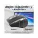 RATON TNB INFINITE ICLIK INALAMBRICO DOBLE RUEDA USB TIPO-A 3200 DPI SIETE BOTONES COLOR NEGRO