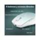 RATON TNB GRADIENT INALAMBRICO 1600 DPI USB TIPO-C SEIS BOTONES COLOR AZUL